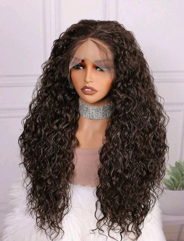 Lace Front Wig(human blend)