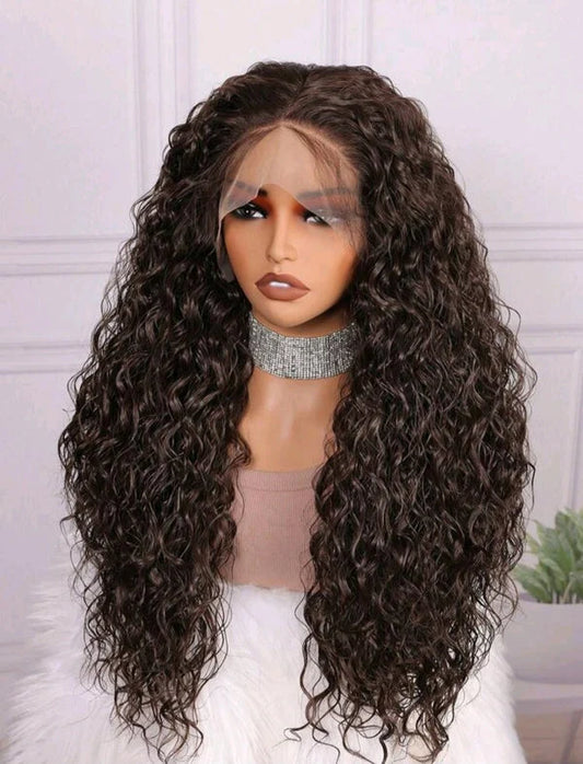Lace Front Wig(human blend)
